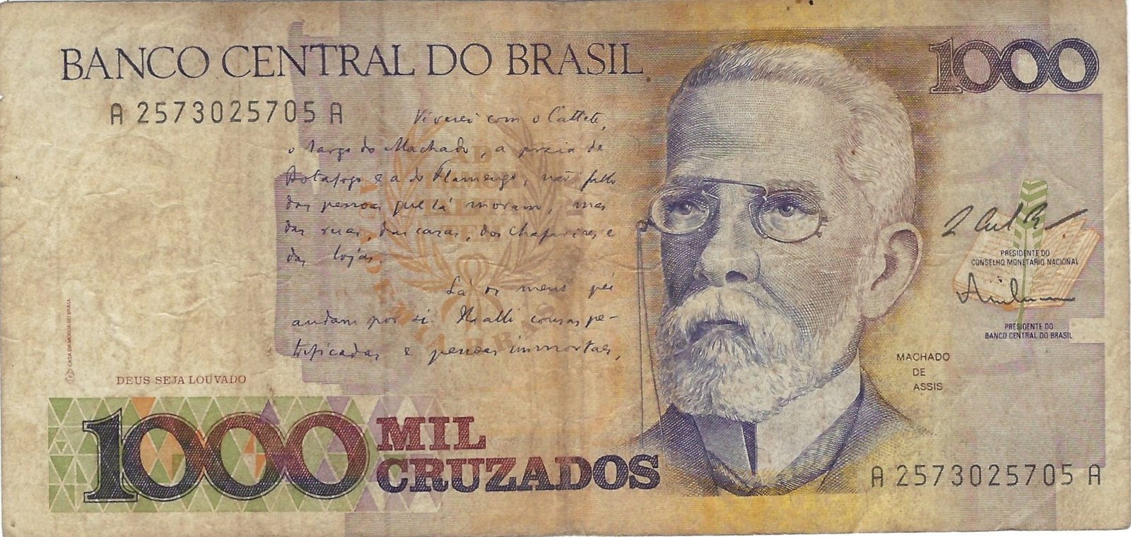 1000 Cruzados - Lote 6 - Resultado do leilão de moedas e cédulas